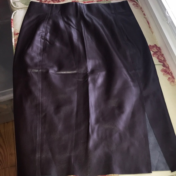 LOFT Dresses & Skirts - Loft leather skirt LOFT Dresses & Skirts - Loft leather skirt